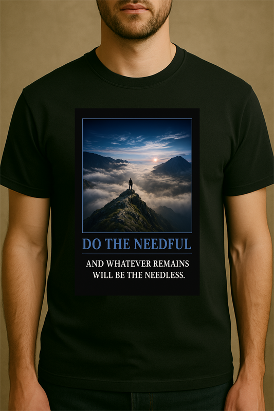 DO THE NEEDFUL